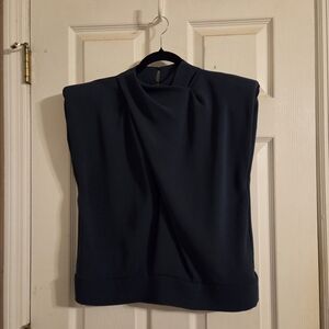 Worthington Dark Blue Women's Blouse